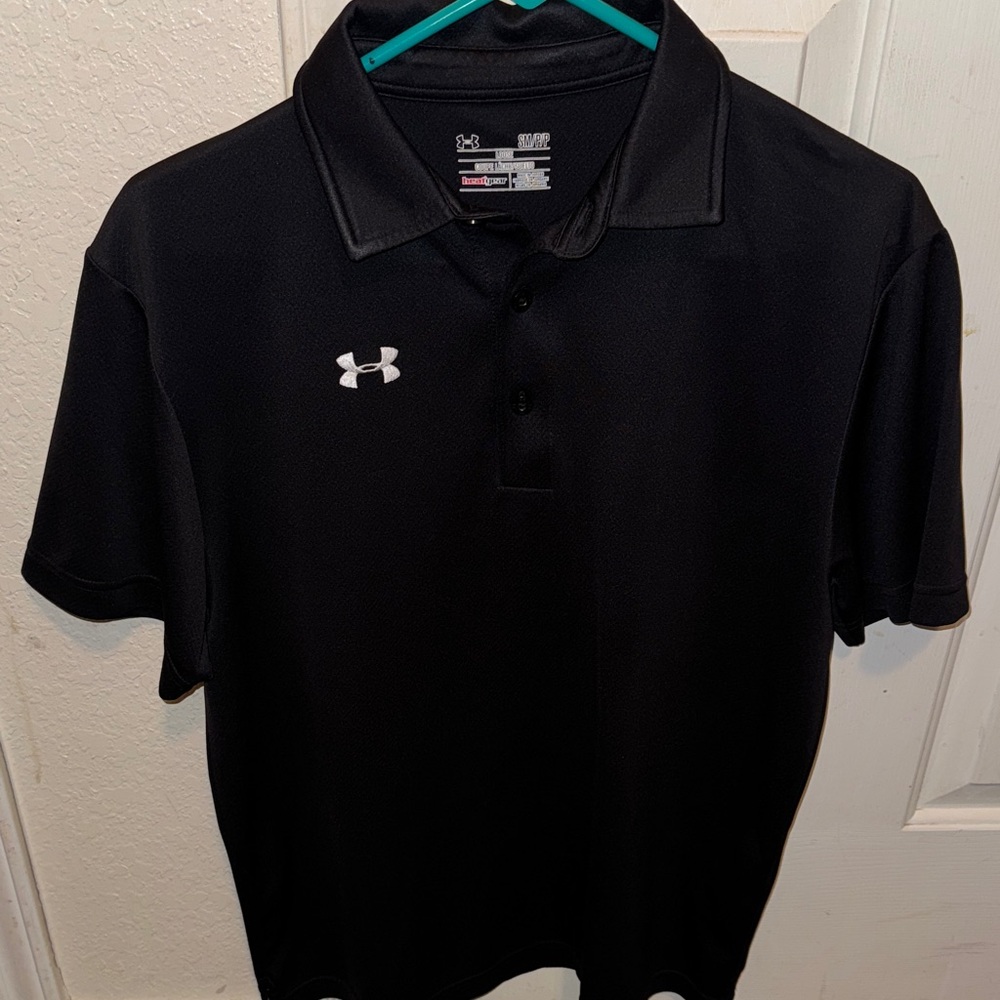 Under Armour Men's Polo Shirt in Black